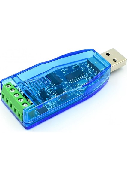 Endüstriyel Usb'den RS485'E Dönüştürücü Yükseltme Koruması RS232 Dönüştürücü Uyumluluğu V2.0 Standardı RS-485 A Konnektör Devre Kartı Modülü (Yurt Dışından)
