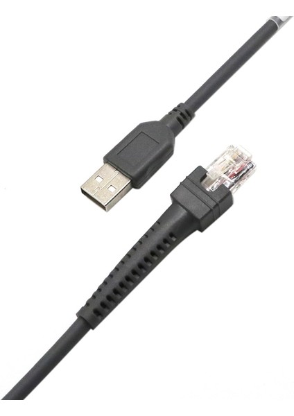 5x Tarayıcı Veri Kablosu Barkod Tarayıcı USB Bağlantı Noktası Veri Kablosu (Yurt Dışından)