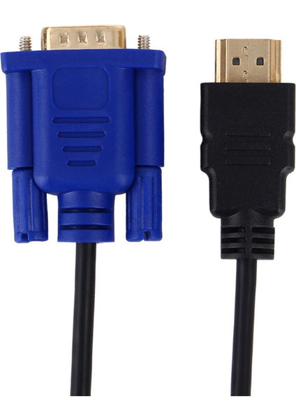 1.8m HDMI - VGA Kablosu Hd 1080P HDMI Erkek - Pc Laptop Için VGA Erkek Video Dönüştürücü Adaptör (Yurt Dışından) fırsatları