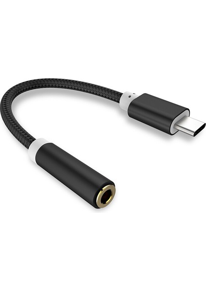 USB Tip C 3.5mm Kulaklık Adaptörü Aux Ses Kablosu Adaptörü Usbc Adaptörü Xiaomi Lg Huawei P20 ve Kulaklık (Yurt Dışından) fiyatları
