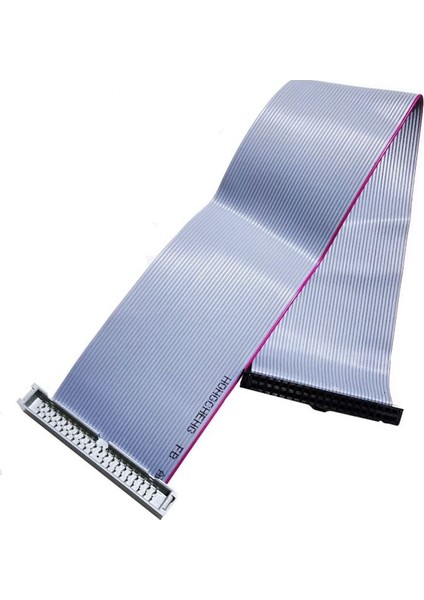 30 cm Esnek Düz Kablo Sabit Disk Sürücüsü Veri Hattı 40PIN Pc Erkek Kadın Ide Sabit Disk Sürücüsü Konnektör Uzatma Kablosu Yeni C26 (Yurt Dışından)