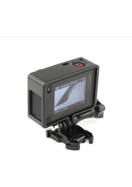 Gopro Hero 3 Hero 3+ Hero 4 Siyah Için Standart Çerçeve Kenar Muhafaza Kutusu Montajı (Yurt Dışından)
