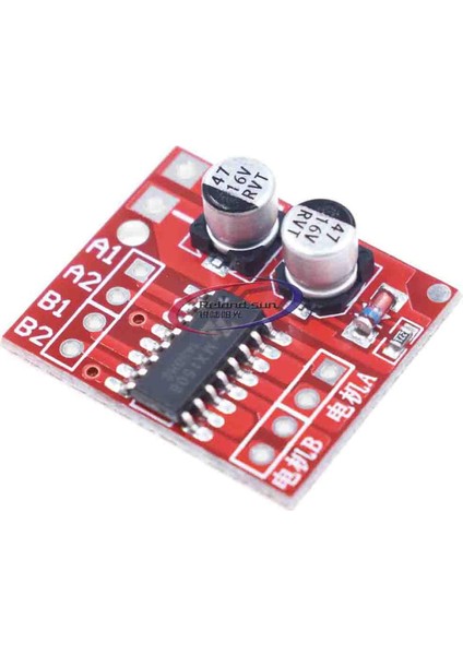 2 Yollu Dc Motor Sürücü Modülü 2 Kanal Pwm Hız Çift H-Köprü Step Mini Zafer L298N (Yurt Dışından)