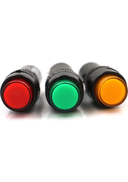 LED Pilot Paneli Gösterge Sinyali Uyarı Işığı Lambası Ac/dc 10MM (Yurt Dışından) fırsatları