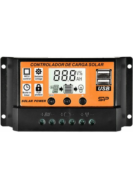 100A Mppt Güneş Paneli Regülatörü Şarj Kontrol Cihazı Otomatik Odaklama Takibi 12V/24V (Yurt Dışından)