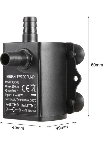 Çeşme Stili Için USB Dc Fırçasız Pompa DC5V 4.8W: QR50B (Yurt Dışından) fırsatları