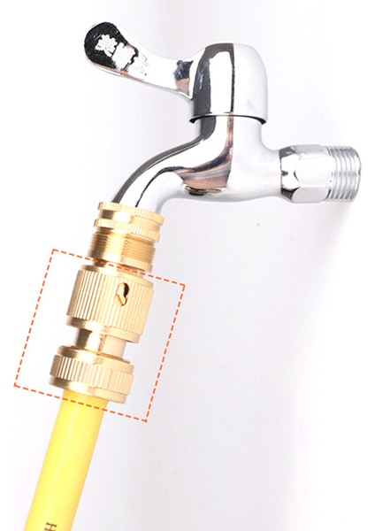 Adet Pirinç 1/2 Hortum Hızlı Bağlantı Bahçe Sulama Hortumu Konnektör Adaptörü Podazz (Yurt Dışından) fiyatları