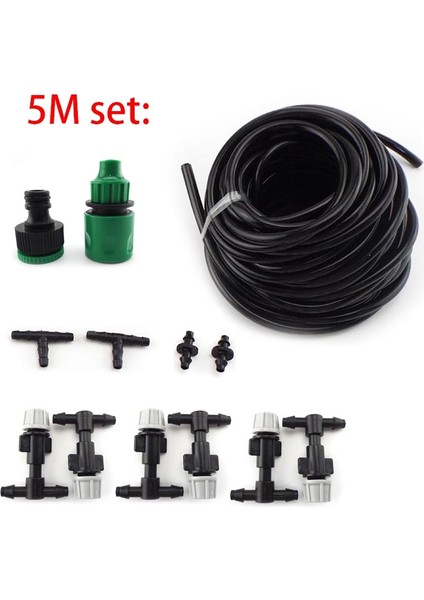 M Otomatik Sulama Sistemi 4/7mm Tüp Damla Sulama Sisleme Soğutma Suyu Hortum Konnektörü Sprey (Yurt Dışından) fırsatları