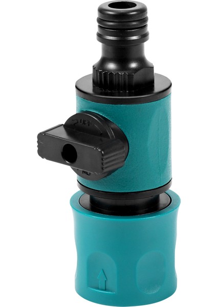 Hızlı Bağlantılı Plastik Vana Tarım Bahçe Sulama Uzatma Hortumu Sulama Boru Bağlantı Parçaları Hortum Adaptör Anahtarı 1 Adet (Yurt Dışından)