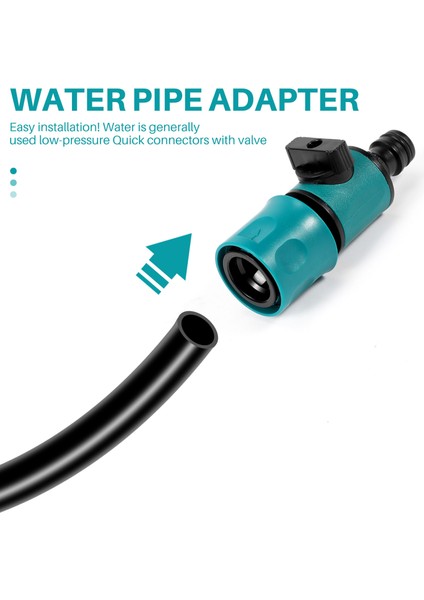 Hızlı Bağlantılı Plastik Vana Tarım Bahçe Sulama Uzatma Hortumu Sulama Boru Bağlantı Parçaları Hortum Adaptör Anahtarı 1 Adet (Yurt Dışından) modelleri