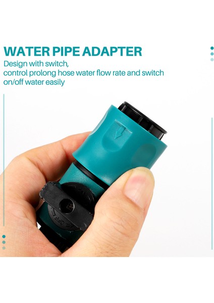 Hızlı Bağlantılı Plastik Vana Tarım Bahçe Sulama Uzatma Hortumu Sulama Boru Bağlantı Parçaları Hortum Adaptör Anahtarı 1 Adet (Yurt Dışından) fırsatları