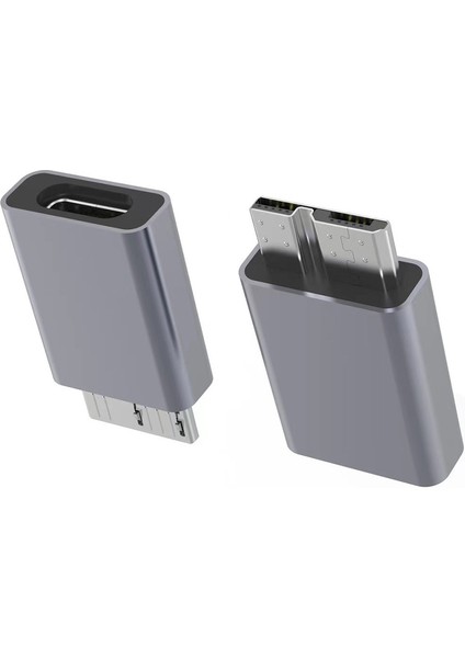 USB 3.1 Tip C Dişi Mikro USB 3.0 Erkek Konnektör Adaptörü Harici Mobil Sabit Disk Kutusu Dönüştürücü (Yurt Dışından)