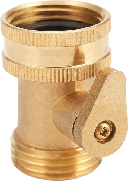 3/4 Inç Bahçe Hortumu Su Borusu Konektörü Pirinç Vana Musluk Musluklar Splitter Kapatma Anahtarı ile (Yurt Dışından) indirimleri