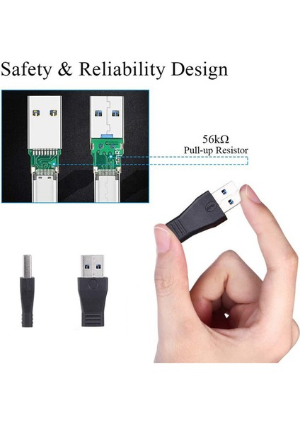 USB C Tipi Adaptör USB 3.0 2.0 Erkek C Tipi Dişi Dönüştürücü Kablosu Dizüstü Huawei Samsung Xiaomi Kulaklık USB Adaptörü (Yurt Dışından)