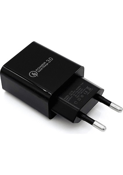 18W 3A Hızlı Şarj Cihazı Qc 3.0 USB Telefon Şarj Cihazı iPhone Huawei Samsung Ab Abd Tak (Yurt Dışından) fiyatları