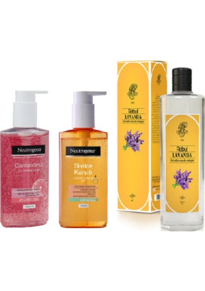 Yüz Temizleme Jeli 200 ml Sivilce Karşıtı Yüz Temizleme Jeli 200 ml Lavanda Kolonyası 27