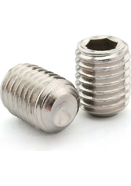 Quanbu M3X4MM Paslanmaz Çelik Altıgen Soket Seti Kapak Noktası Grub Vidaları 50 Adet (Yurt Dışından)