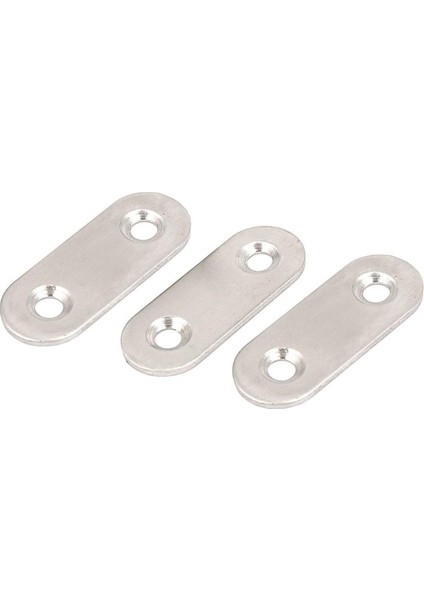 Quanbu Düz Tamir Plakaları Tamir Sabitleme Birleştirme Braketleri 40X15MM 10 Adet (Yurt Dışından)