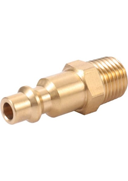 Pirinç 1/4 Inç Npt Erkek Hava Hortumu Hızlı Bağlantı Adaptörü, Hava Bağlayıcı Fiş Kiti, Hava Kompresörü Bağlantı Parçaları 10 Adet (Erkek Npt) (Yurt Dışından) modelleri