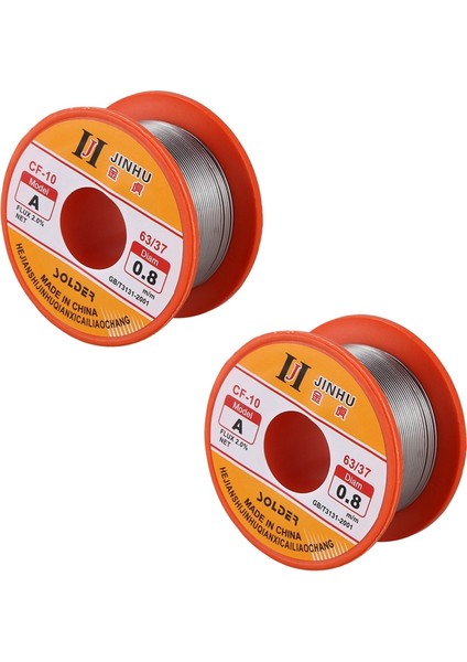 Srıwen 2x Kalay Kurşun Lehim Çekirdek Akı Lehimleme Kaynak Lehim Teli Makara Makarası 0.8mm 63/37 (Yurt Dışından) indirimleri