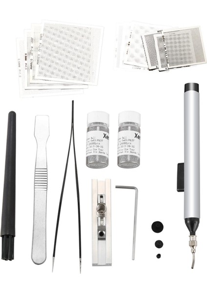 Bradoo-Stencils Bga Reballing Kiti Xbox Ps3 Çip Reballing Onarım Oyun Konsolları Tamir Aletleri Seti (Yurt Dışından)