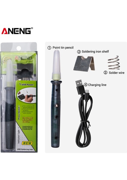 5V 8W Taşınabilir USB Elektrikle Çalışan Havya Kalem Ucu Kaynak Aksesuarları Elektrikli Havyalar El Alet Setleri (Yurt Dışından) modelleri