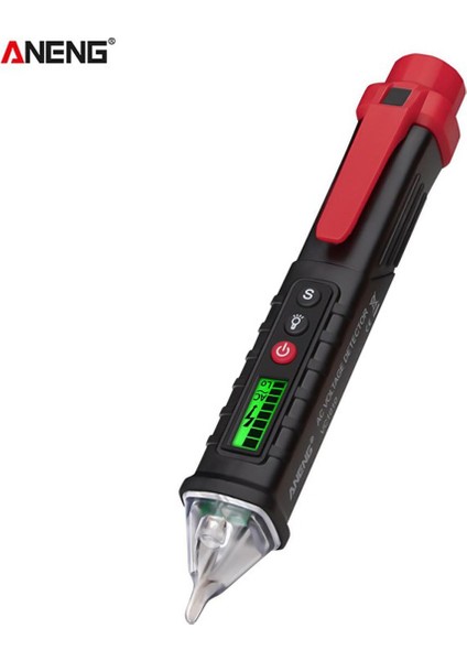 LCD Dijital Gerilim Dedektörleri 12-1000 V Ac/dc Temassız Kalem Test Cihazı Volt Metre Voltmetre Elektrik Test Kalemi (Yurt Dışından)