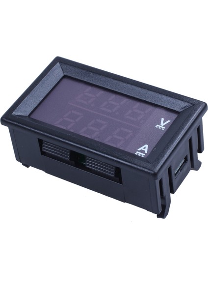 DC0-100V 10A LED Dc Çift Ekranlı Dijital Gerilim Akım Ölçer Kafası, Ince Ayarlı (Yurt Dışından)