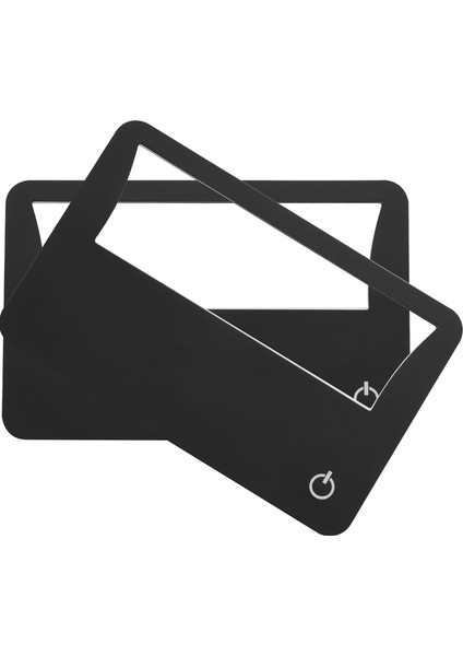 Kredi Kartı Boyutunda Işıklı 3x Büyüteç Paketi 2 Büyüteç Içerir, Her Okuma Büyüteci 3x Lense Sahiptir, Işıklı 3x Büyüteç Olarak Veya Menüler Için Okuma Büyüteci Olarak Kullanılır (Yurt Dışından) indirimleri