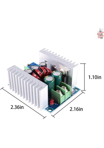 300W 20A Dc-Dc Buck Dönüştürücü Adım Aşağı Modülü Dc 6-40V Dc 1.2-36V Ayarlanabilir Gerilim Sabit Akım Modülü Elektrolitik Kondansatör (Yurt Dışından)