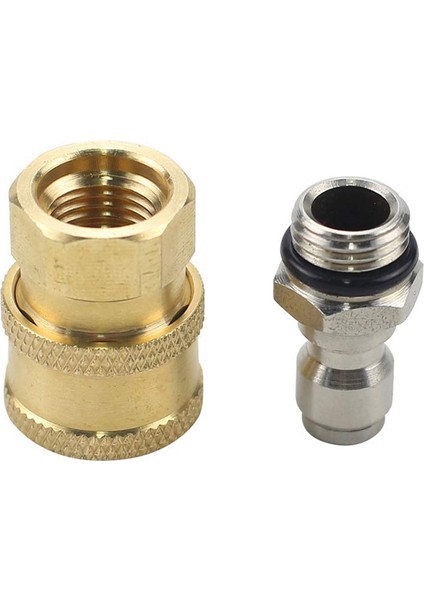Basınçlı Yıkama Adaptörü, 10 Paket O-Ringli 1/4 Inç Hızlı Bağlantı Kesme KITI.5000 Psi (Yurt Dışından) modelleri
