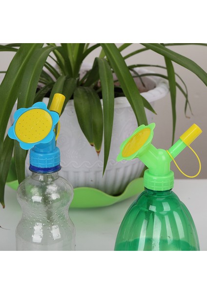 Şişe Kapağı Yağmurlama 2-In-1 Bahçe Mini Sulama Kovası Çift Kafa Su Memesi Güneş Işığı Süper Mağaza (Yurt Dışından) fırsatları