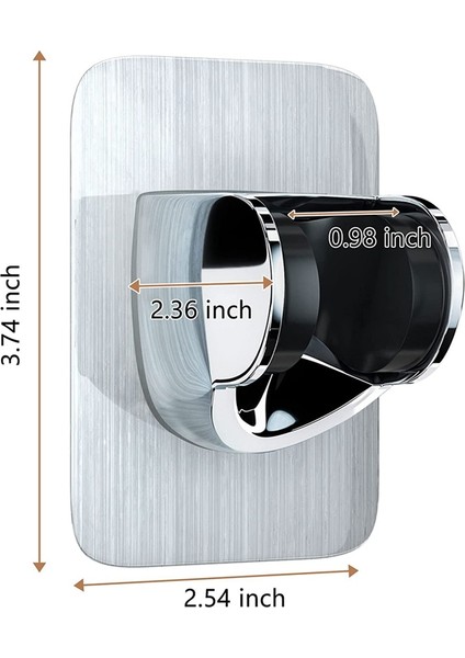 El Duşu Tutacağı Deliksiz, Açı Ayarlı Duş Tutacağı (Yurt Dışından) fiyatları