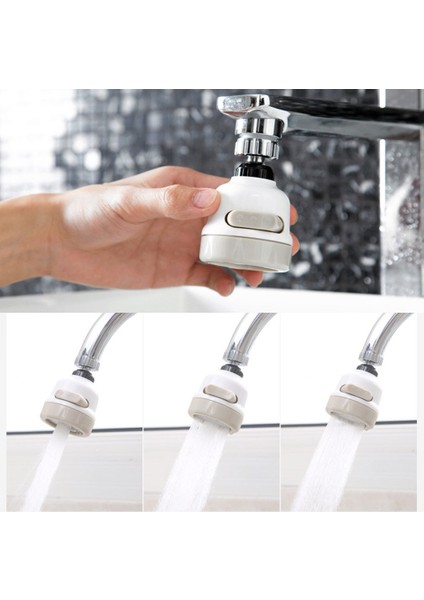 Musluk Güçlendirici Duş Başlığı 360 Derece Döndürme Mutfak Duş Dokunun Musluk Başlığı (Yurt Dışından) fırsatları