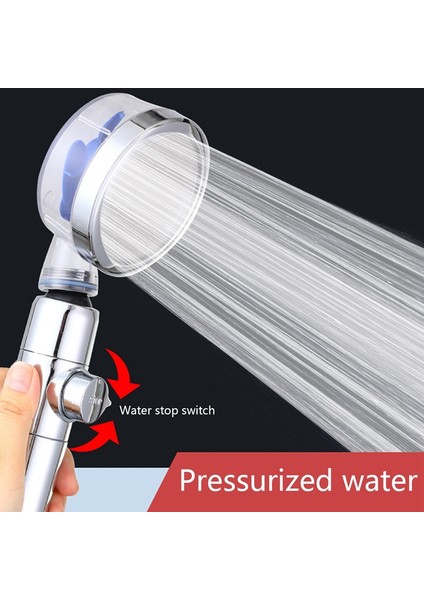 Basınçlı Duş Başlığı Yüksek Basınçlı Sökülebilir 360° Dönen Jetting Duş Başlığı Filtresi Su Banyo Banyo Duşu Için (Yurt Dışından) fiyatları