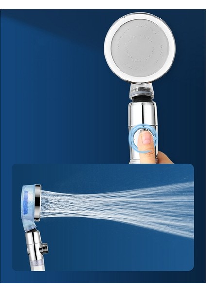 Basınçlı Duş Başlığı Yüksek Basınçlı Sökülebilir 360° Dönen Jetting Duş Başlığı Filtresi Su Banyo Banyo Duşu Için (Yurt Dışından) indirimleri