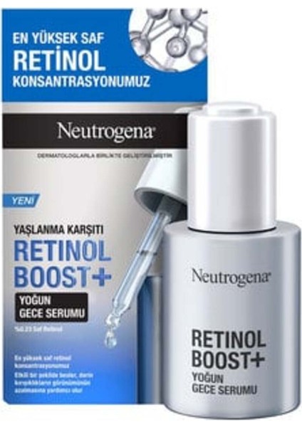 Retinol Boost Yoğun Gece Serumu 30 ml ( 1 Adet )