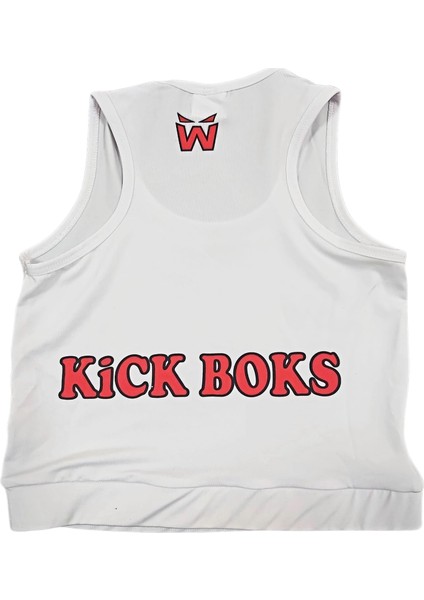 Whiteface Kick Boks Kick-Lıght Büstiyer (Beyaz)