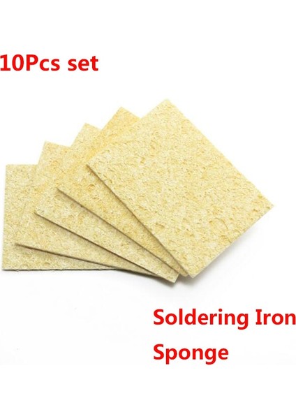 Yüksek Kalite 10 Adet Yüksek Sıcaklığa Dayanıklı Sünger Elektrikli Demir Ucu Temizleme Süngeri Dikdörtgen 3.5 cm * 5 cm (Yurt Dışından) fiyatları