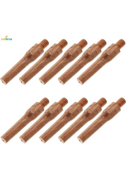 Gaz Kaynakçıları Için 2x 10 Adet 45MM Kaynakçı Kontak Nozulu Ucu (Yurt Dışından) modelleri