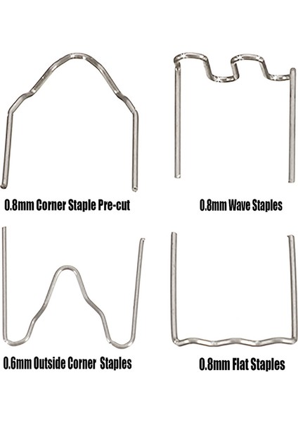 Araba Için 600 Adet Sıcak Zımba Plastik Tamir Makinesi Kaynak Setleri, 6 Tip (Yurt Dışından) indirimleri