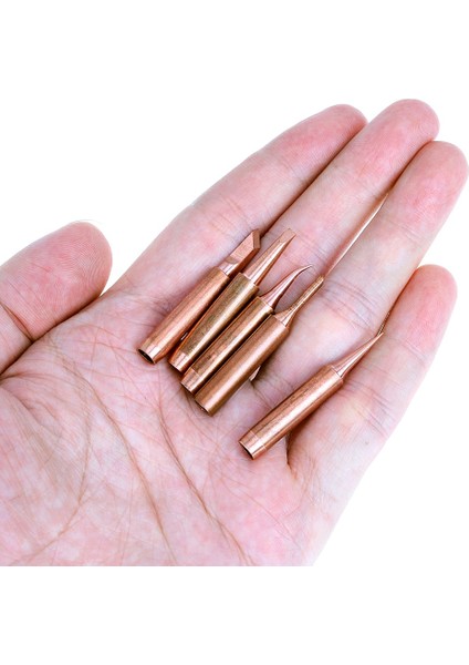 Adet Lehimleme Uçları Saf Bakır Kurşunsuz 900M-TK Havya Ucu Lehimleme Yeniden Işleme Istasyonu (Yurt Dışından) modelleri