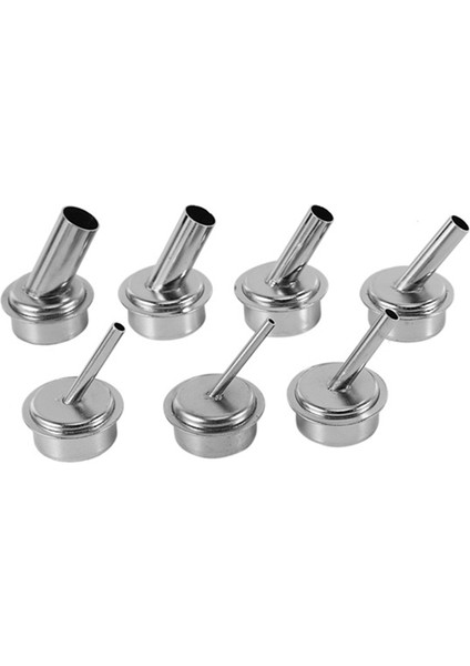 Bradoo-7 Adet 45 Derece Bükülmüş Kavisli Isı Memesi 2.5/3/4/6/7/9/12MM Hızlı 861DW Lehimleme Istasyonu Için Sıcak Hava Nozulları (Yurt Dışından) fiyatları