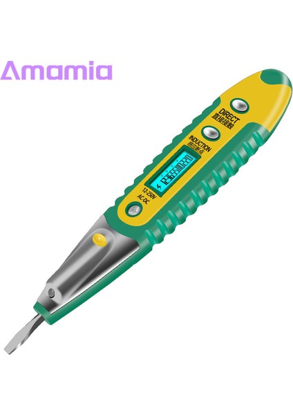 Amamia Elektrikli Test Kalemi Hassas Temassız Ac Dc 12-250V Gerilim Test Kalemi (Yurt Dışından)