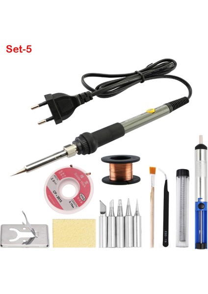 Ayarlanabilir Sıcaklık 60W Elektrikli Havya 220V Kaynak Makinesi Demir Ipuçları Tamir Elektrikli Aletler (Yurt Dışından) modelleri
