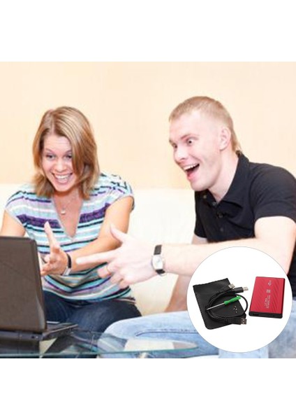 Dizüstü Dizüstü Sabit Disk Için USB 2.0 2.5 Inç Sata Muhafaza Harici Kasa (Yurt Dışından) indirimleri