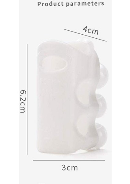 Ağır Hizmet Yük Ayağı-2 x Delinmeyen Duş Aparatı 1 x Klozet Seviyesi Ayarlanabilir Ayaklar-Beyaz ve Gümüş (Yurt Dışından)