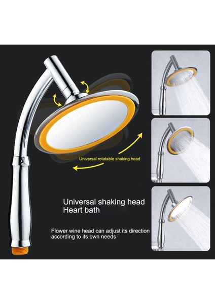 Inç Duş Başlığı Yuvarlak Yağış R Başlıkları Banyo Ayarlanabilir Duş Başlığı (Yurt Dışından) indirimleri