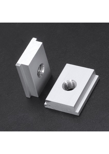 Adet M8 T-Track Slider Sürgülü Somun Alüminyum Alaşımlı T Yuvası Somun Ağaç Işleme Aleti Jigs Vida Yuvası Bağlantı Elemanı (Yurt Dışından)