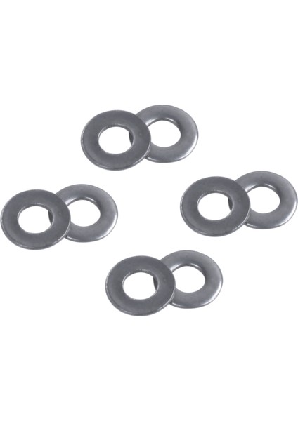 400 Adet M3 3 mm Metrik 304 Paslanmaz Çelik Düz Pul (Yurt Dışından)